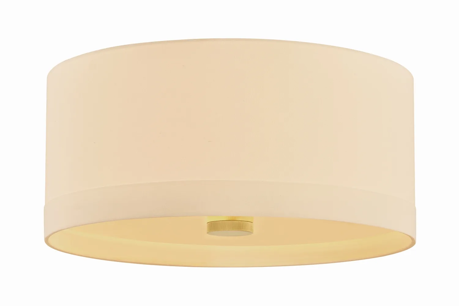Ashland 4-Light Flush Mount in Aged Brass