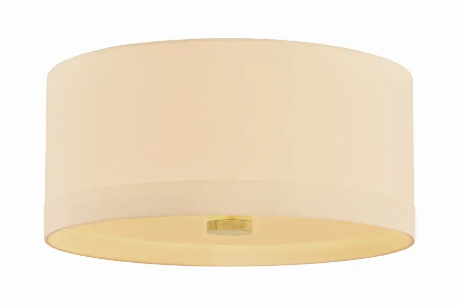 Ashland 4-Light Flush Mount in Aged Brass - Image 1