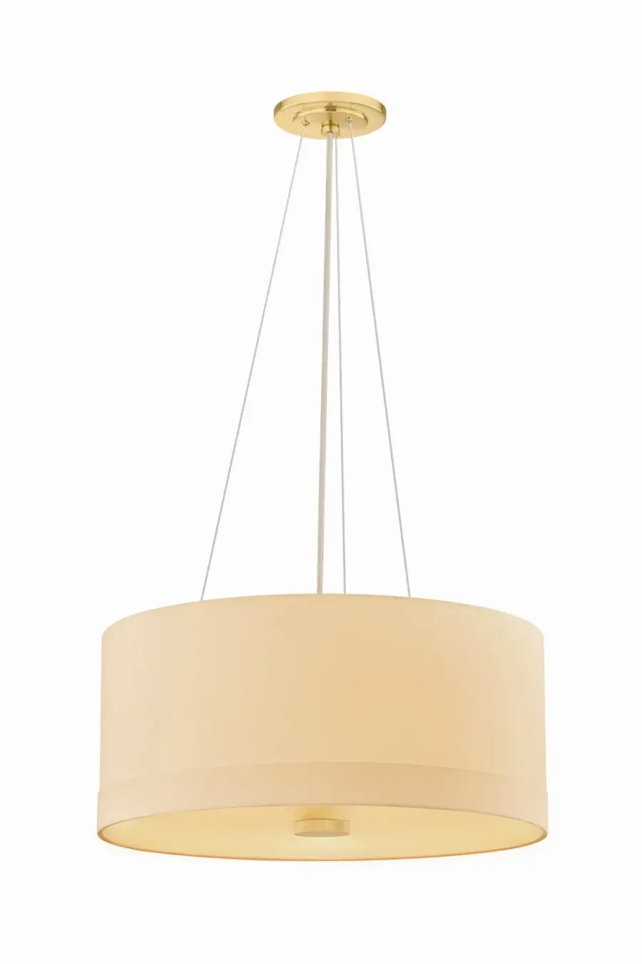 Ashland 4-Light Pendant in Aged Brass - Image 1