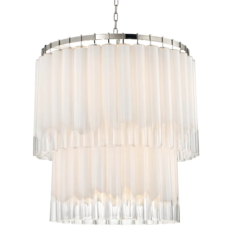 Tyrell 13-Light Chandelier in Polished Nickel