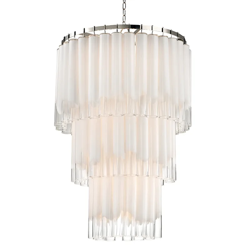 Tyrell 16-Light Chandelier in Polished Nickel