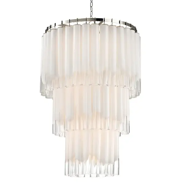 Tyrell 16-Light Chandelier in Polished Nickel - Image 1