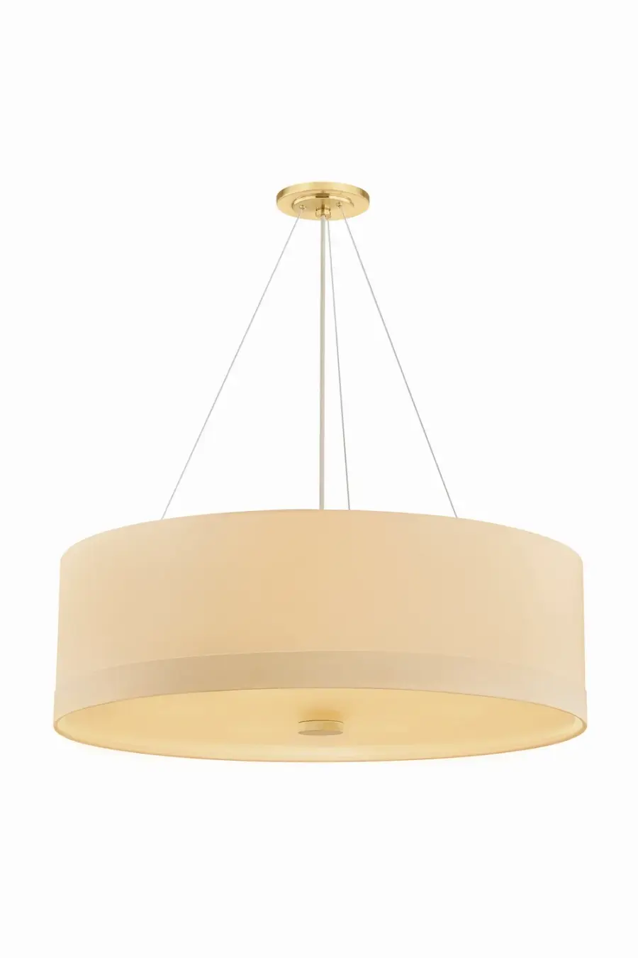 Ashland 6-Light Pendant in Aged Brass - Image 1