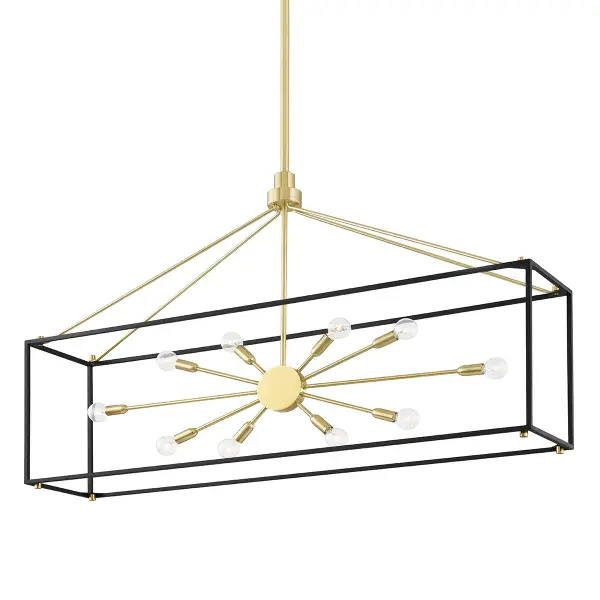 Hudson Valley Lighting Ten Light Island Pendant - Image 1