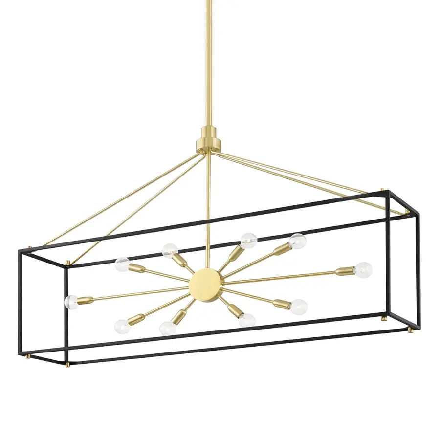 Hudson Valley Lighting Ten Light Island Pendant - Image 1