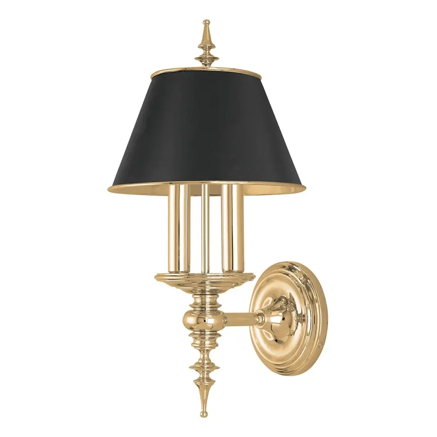 Cheshire 2-Light Wall Sconce in Aged Brass