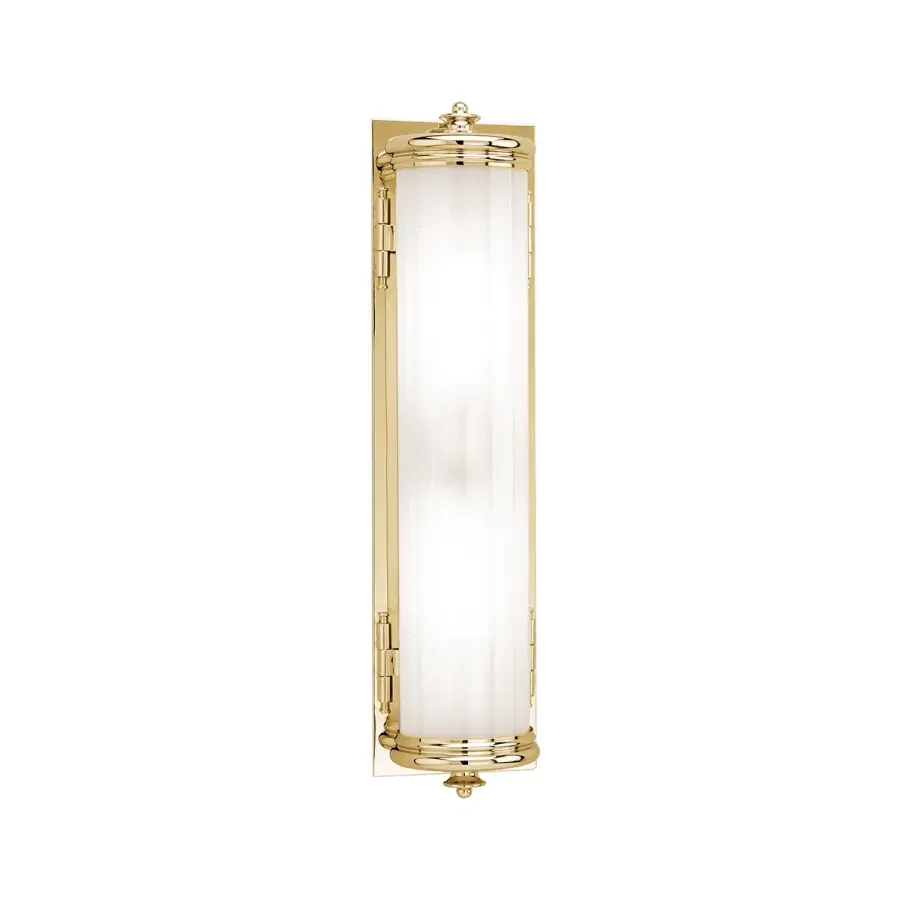 Bristol Two Light Bath Bracket in Aged Brass - Image 1