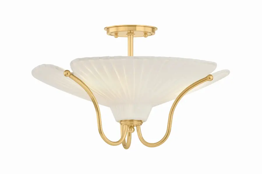Gerhard 3-Light Semi Flush Mount - Image 1
