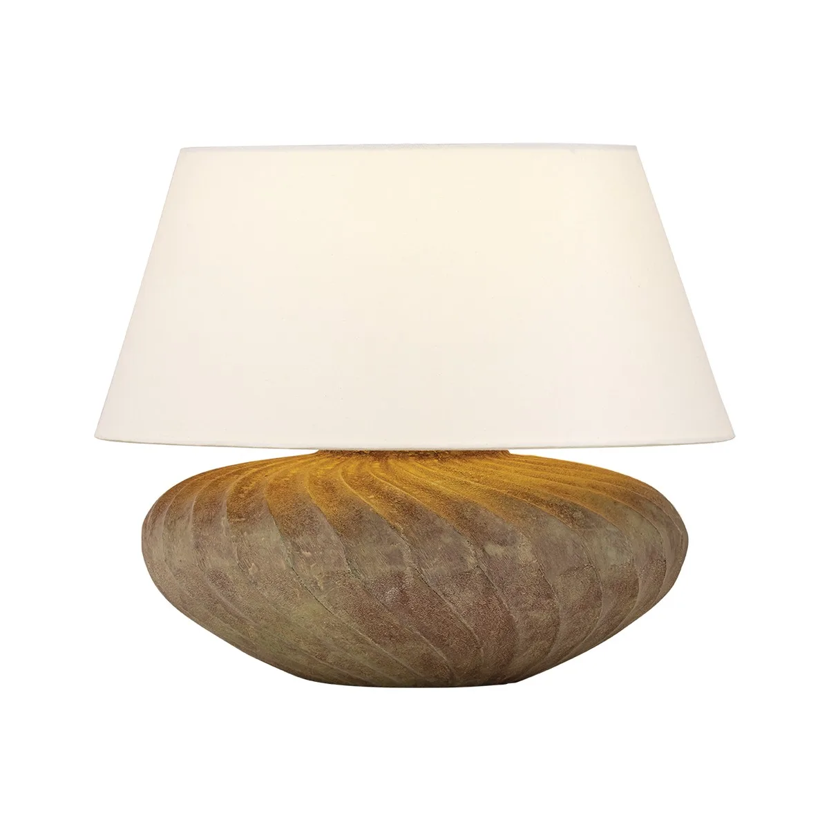Arlin One Light Table Lamp in Patina Brass