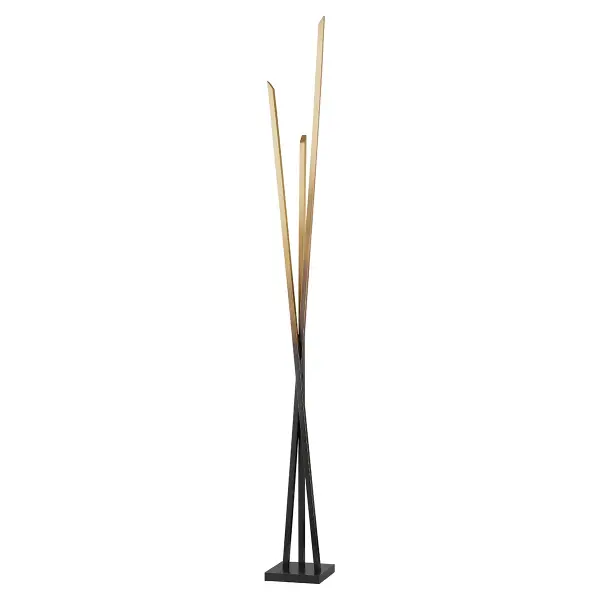 The Gansevoort floor lamp combines contemporary design with practical LED technology. Its gradient brass finish adds warmth and visual interest, while the 78-inch height provides excellent task and ambient lighting for modern interiors.