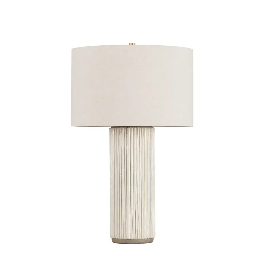 Hudson Valley Lighting Ceramic Fluted Table Lamp - Image 1