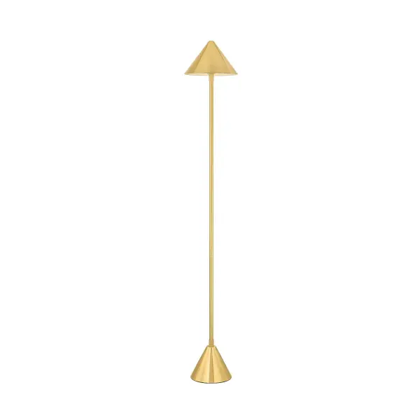 The Salma floor lamp combines minimalist aesthetics with practical functionality. Its compact 49-inch height and all-metal construction make it perfect for smaller spaces, while the integrated LED and battery power offer exceptional versatility.