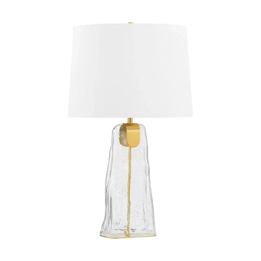 Midura Table Lamp in Aged Brass - Image 1