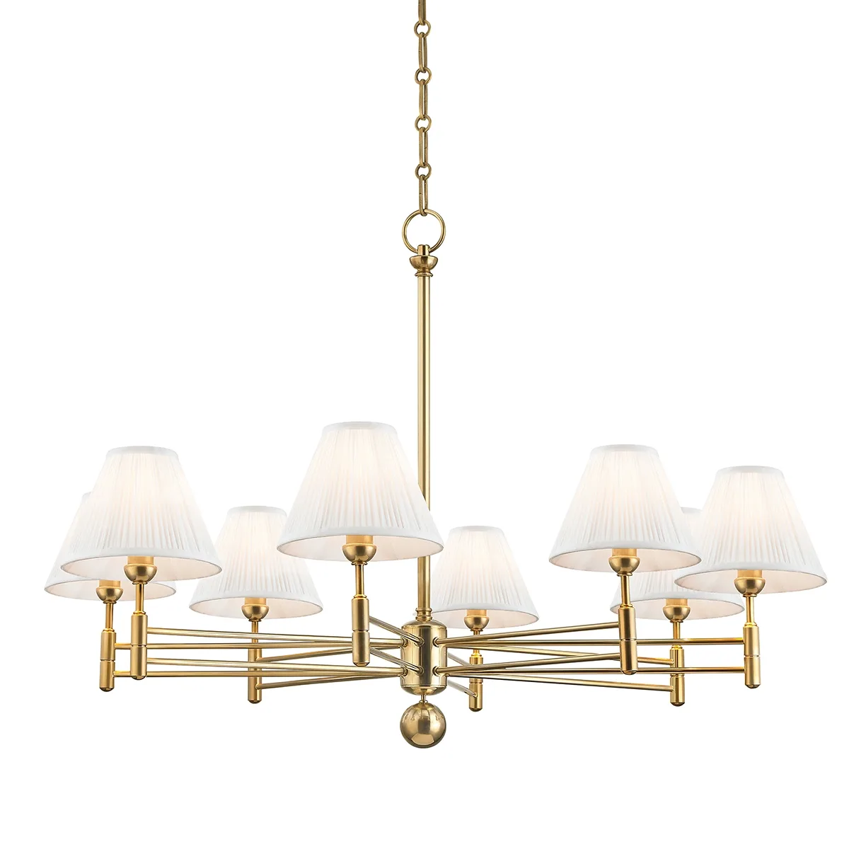 Classic No.1 Eight Light Chandelier