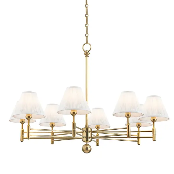 Classic No.1 Eight Light Chandelier - Image 1