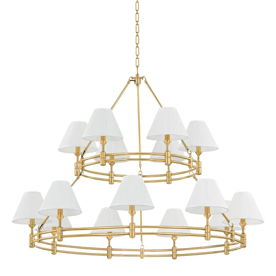 Howard 15-Light Two-Tier Chandelier - Image 1