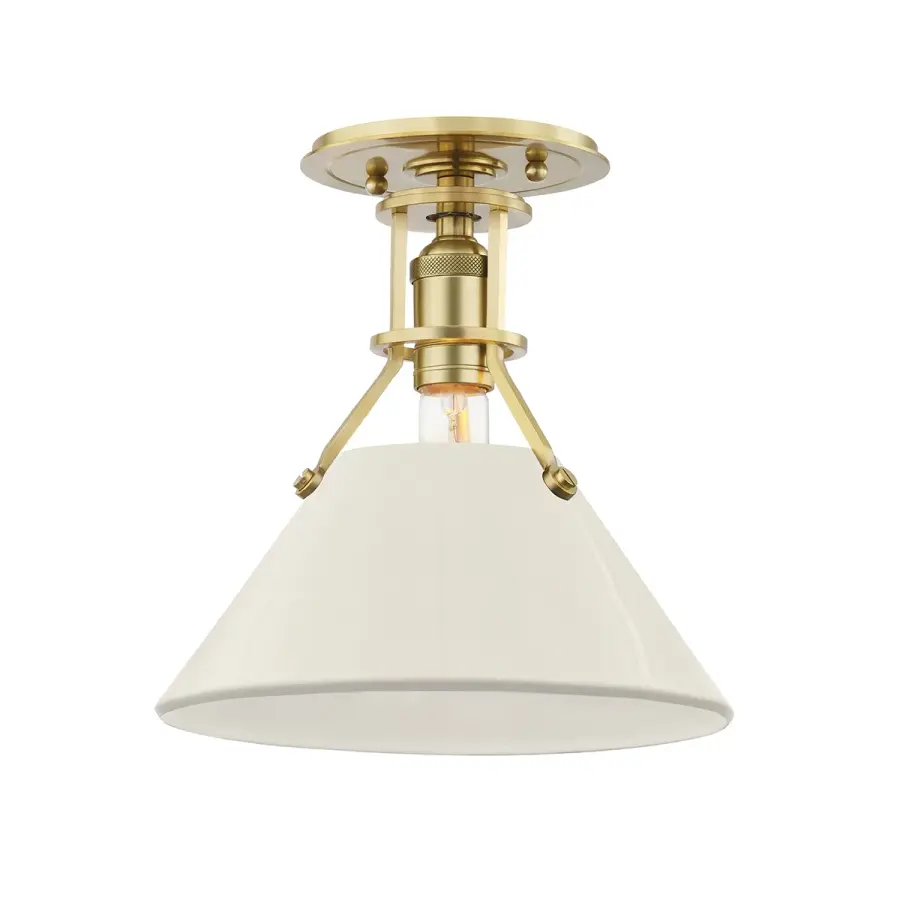 Hudson Valley Lighting One Light Semi Flush Mount - Image 1