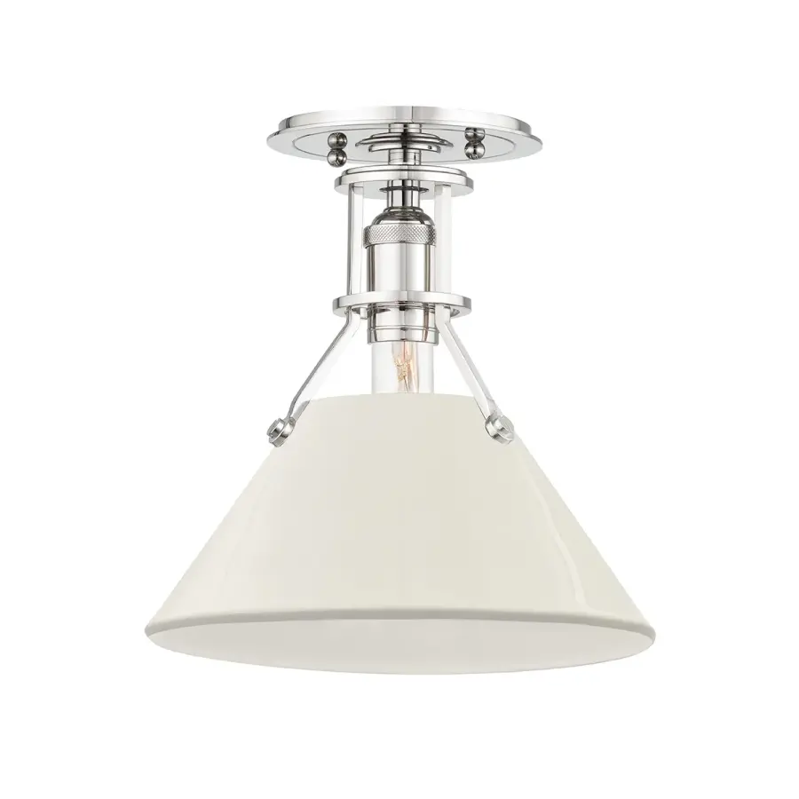 Hudson Valley Lighting One Light Semi Flush Mount - Image 1