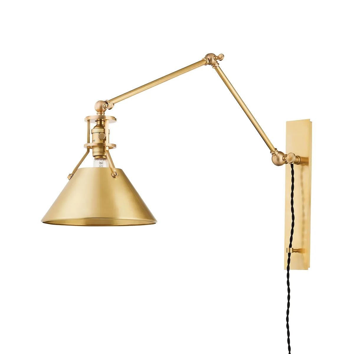 Metal No. 2 Portable Wall Sconce