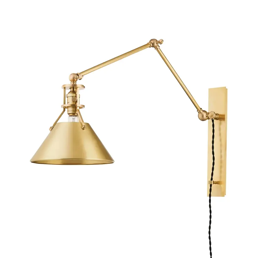 Metal No. 2 Portable Wall Sconce - Image 1