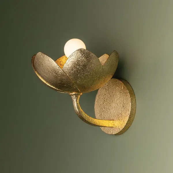 Arcata Wall Sconce in Vintage Gold Leaf - Image 1