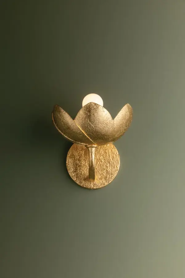 Arcata Wall Sconce in Vintage Gold Leaf - Image 2