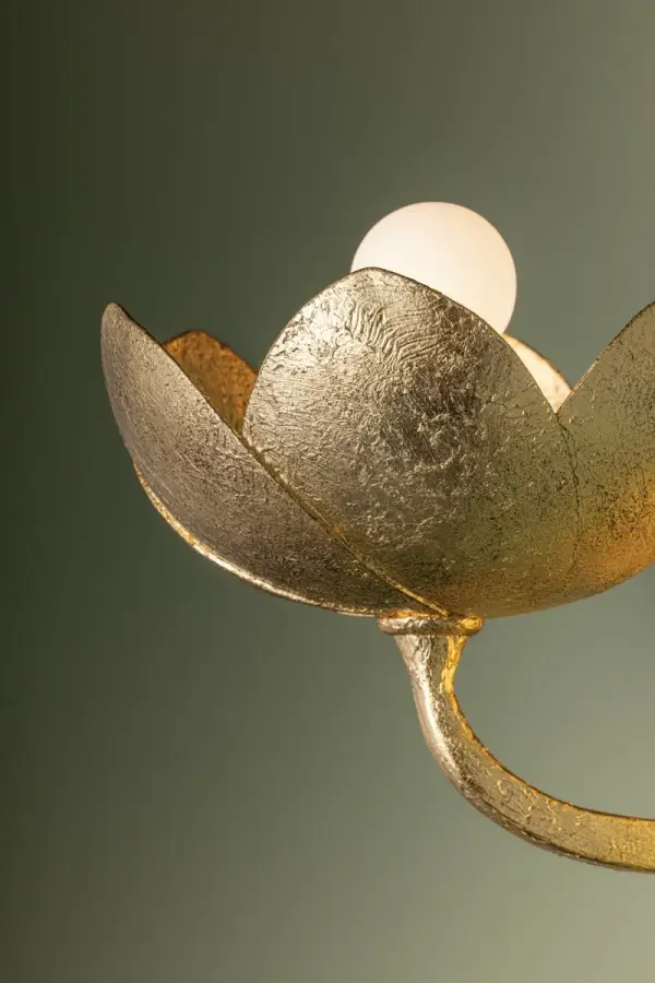 Arcata Wall Sconce in Vintage Gold Leaf - Image 3