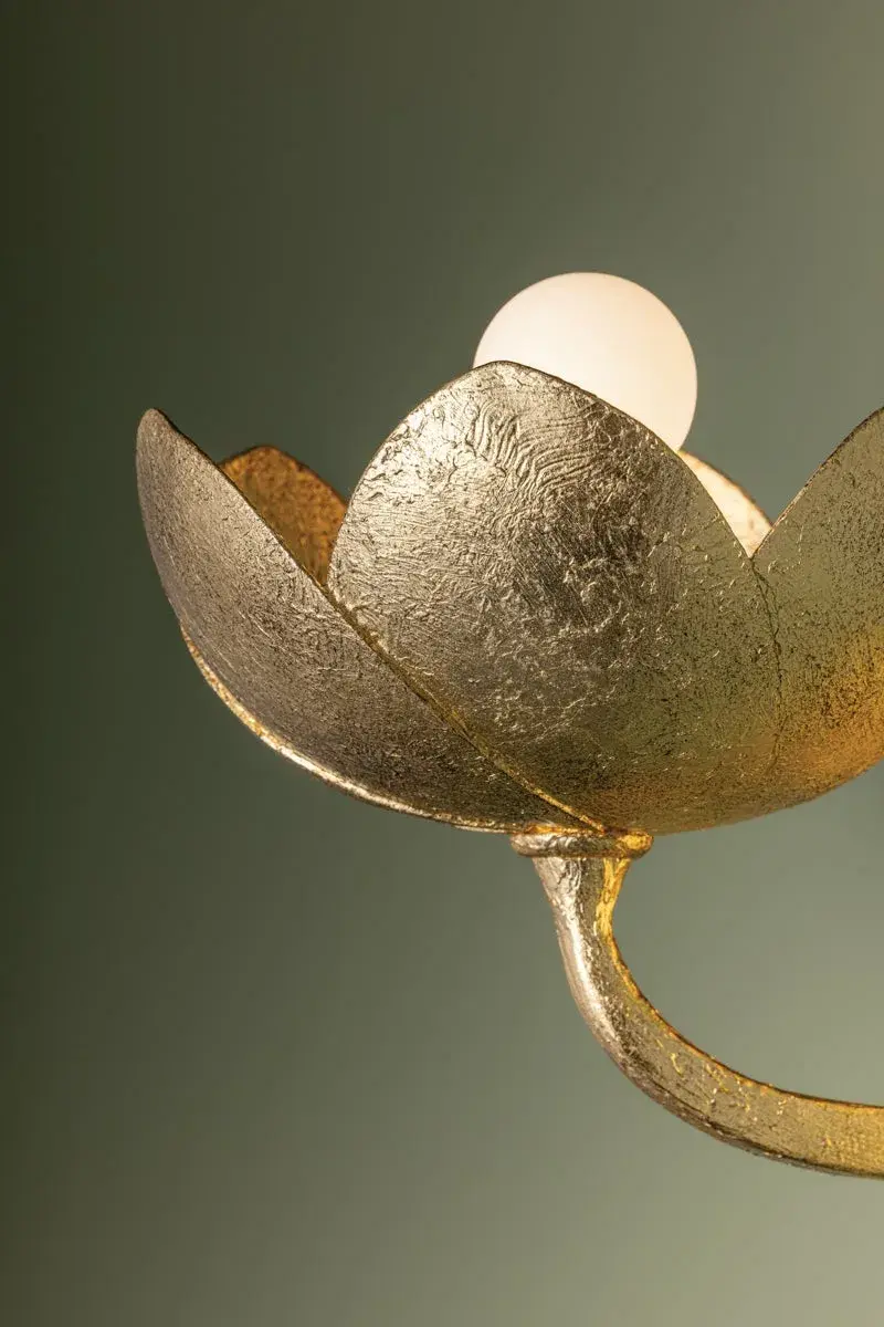Arcata Wall Sconce in Vintage Gold Leaf - Image 3