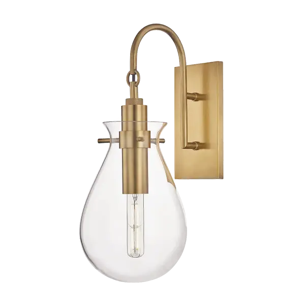 Elegant Minimalist Sconce with Jewelry-Inspired Details - Image 1