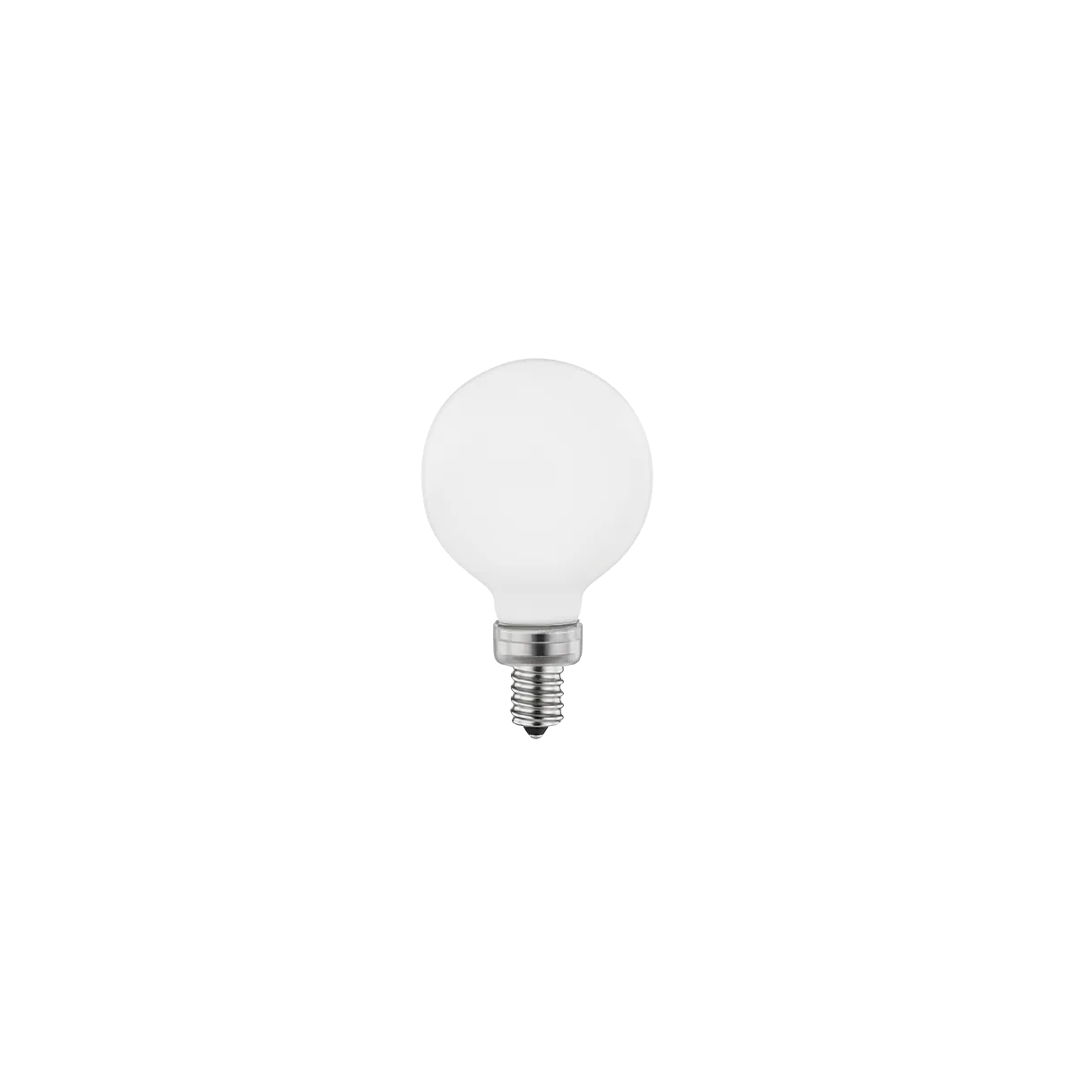 E12 G16.5 Matte White LED Bulb (4-Pack)