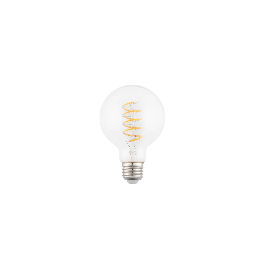 E26 G25 Clear LED Bulb 4-Pack
