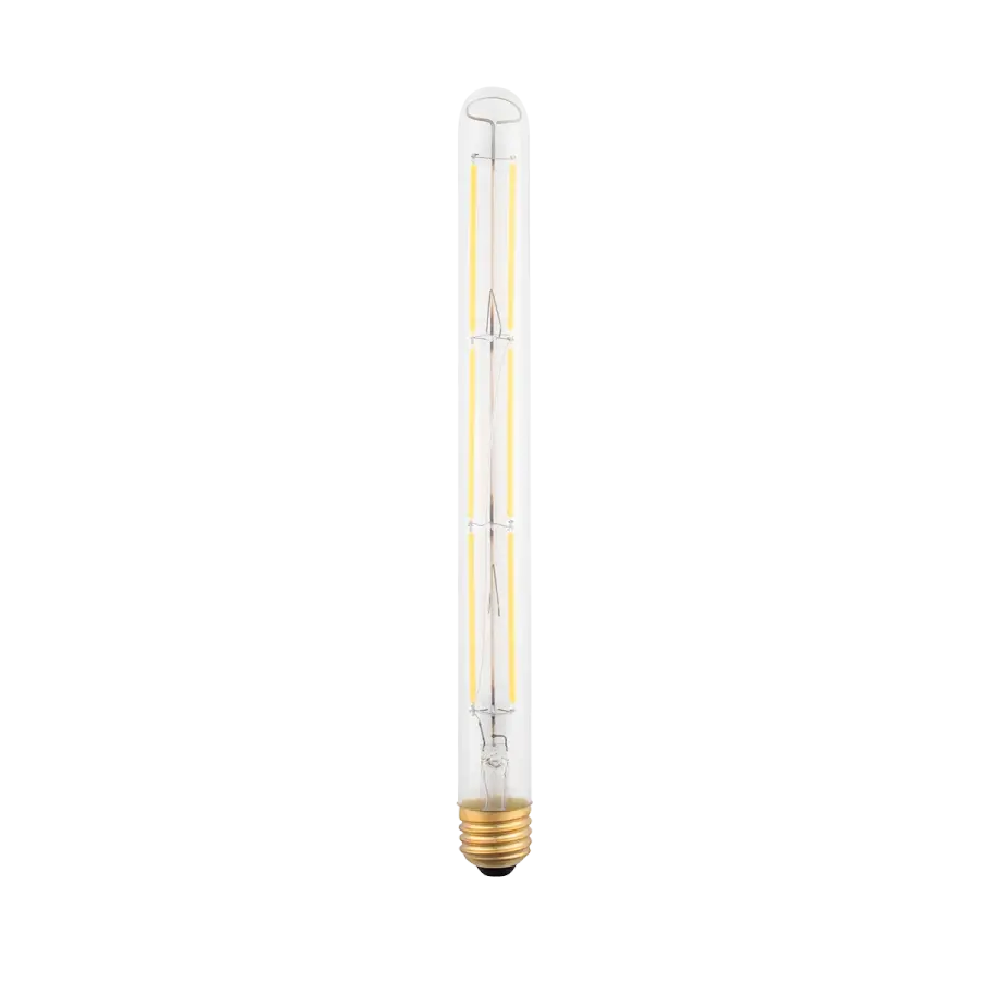 E26 T8 11" Clear LED Bulb (4-Pack)