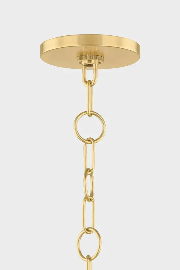 The Solie Pendant brings nature indoors with its handcrafted palm leaf shade shaped like a flower. Each piece is unique, showcasing artisan expertise with a refined, upscale appearance that adds warmth and texture to any space. - alternate view