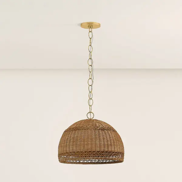 April Wicker Pendant Light - Image 4