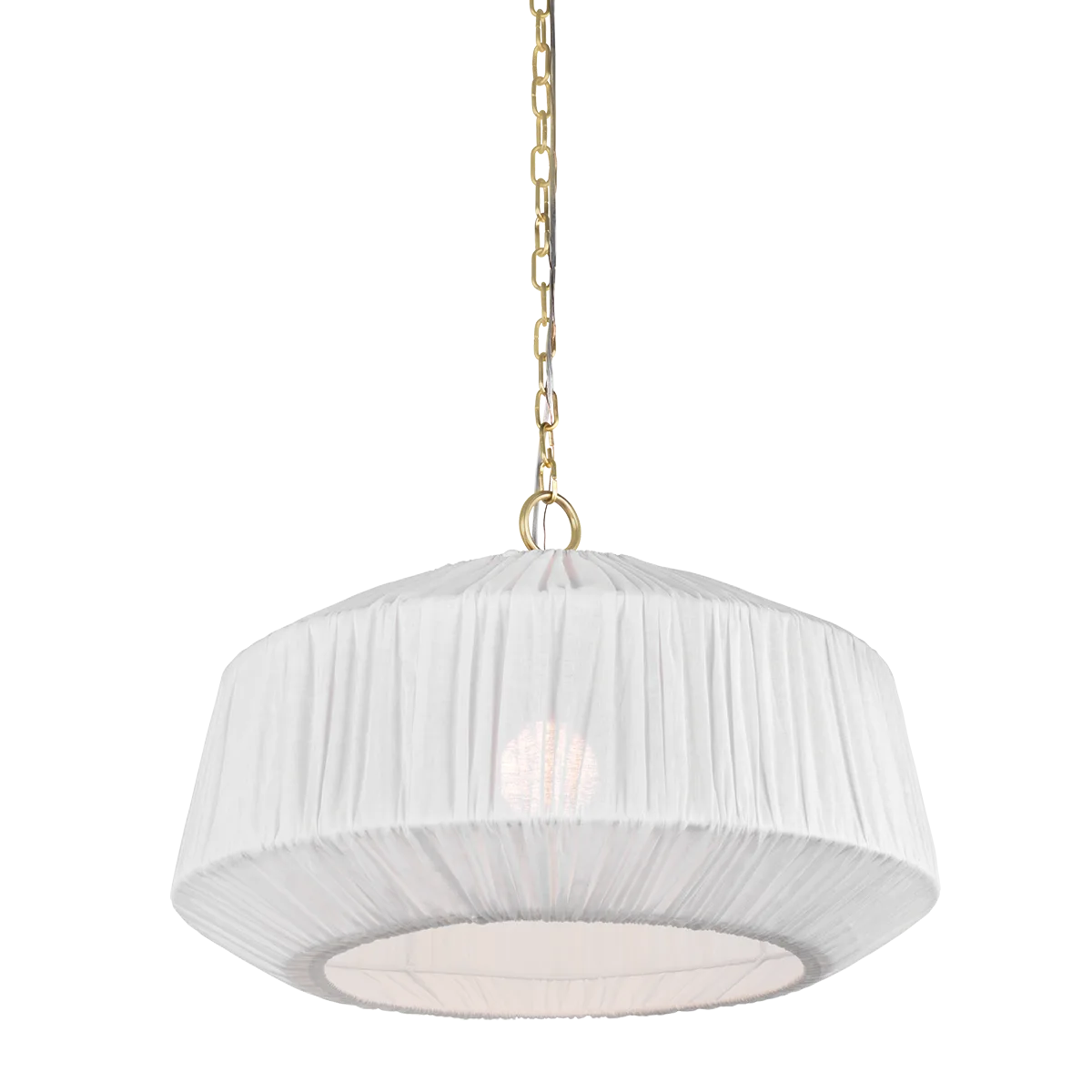 Amanza Pendant in Aged Brass