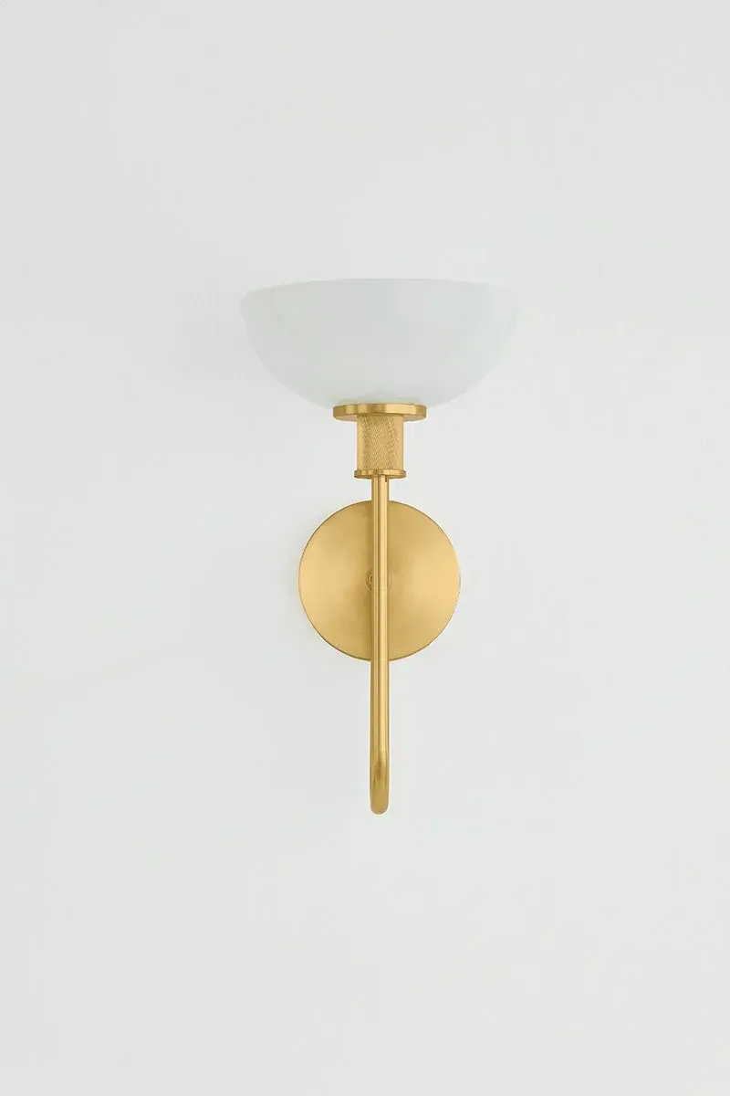 Aster Wall Sconce in Aged Brass - Image 2