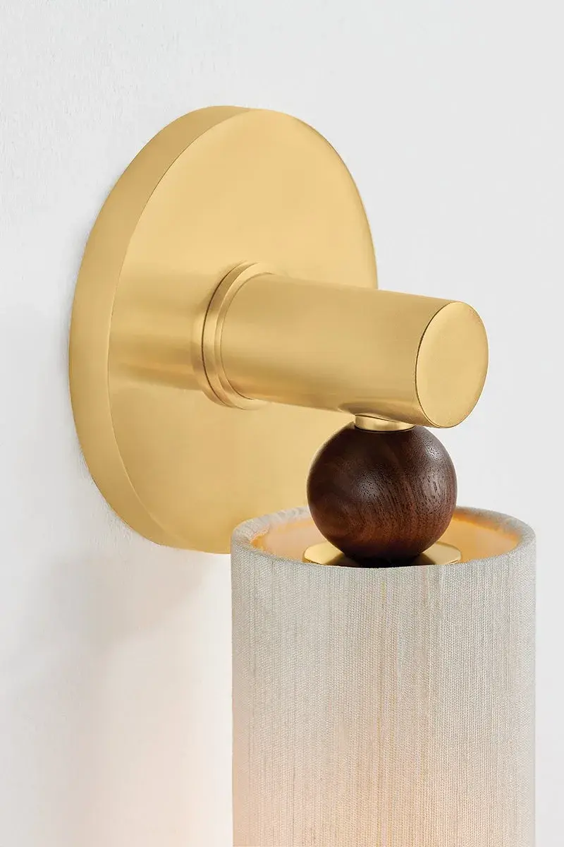 Reyn Wall Sconce in Aged Brass - Image 4