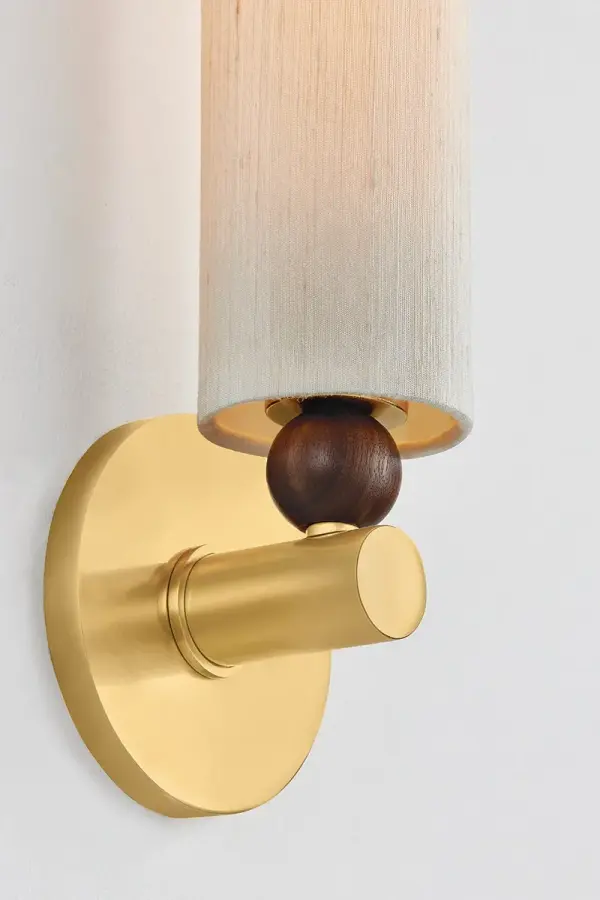 Reyn Wall Sconce in Aged Brass - Image 7