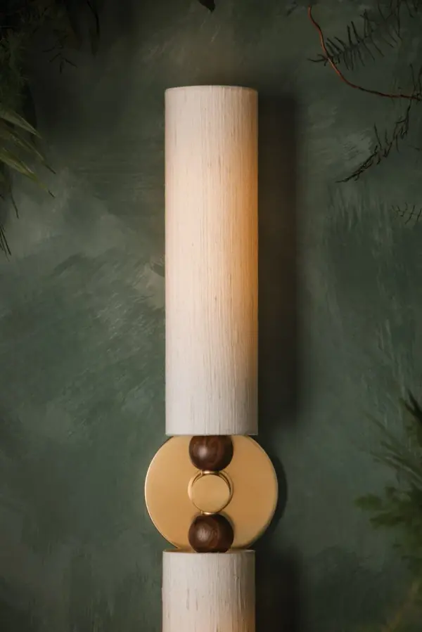 Reyn Wall Sconce in Aged Brass - Image 3