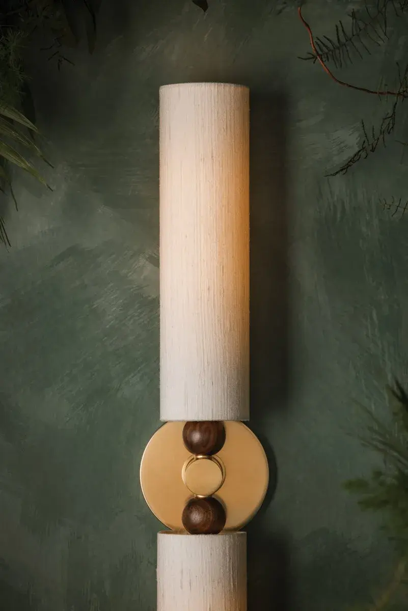 Reyn Wall Sconce in Aged Brass - Image 3