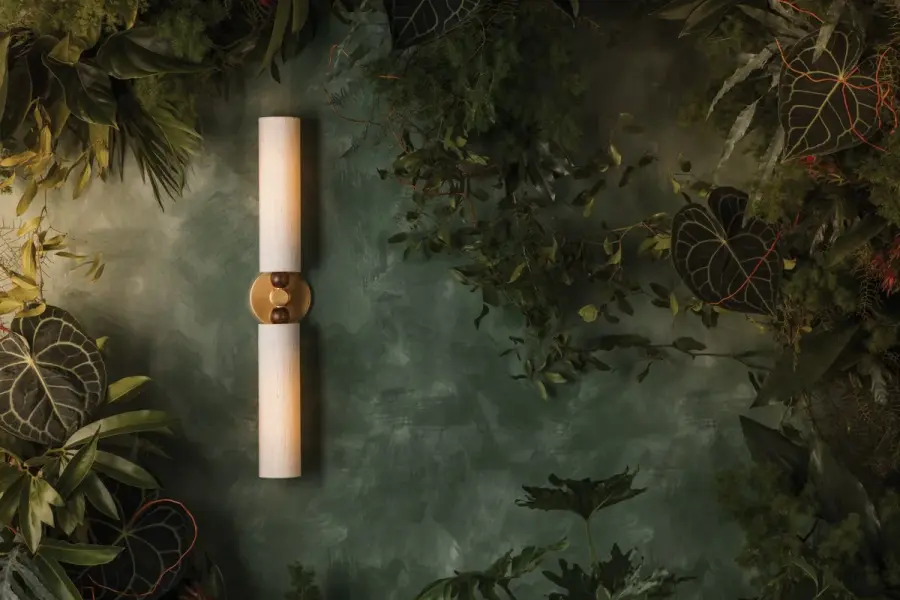 Reyn Wall Sconce in Aged Brass - Image 6