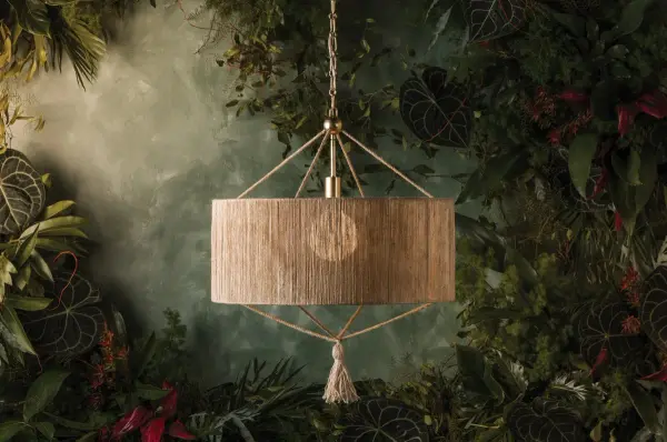 Reyn Pendant in Aged Brass - Image 4