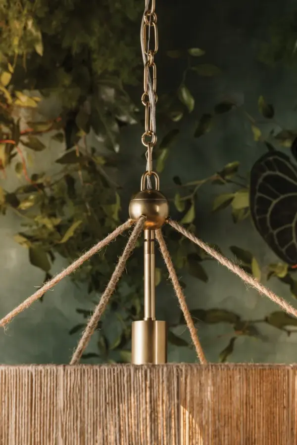 Reyn Pendant in Aged Brass - Image 5