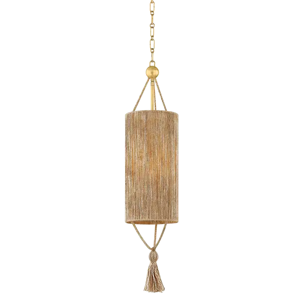 Reyn Pendant in Aged Brass - Image 1