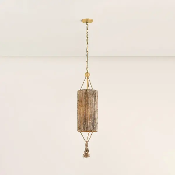 Reyn Pendant in Aged Brass - Image 3
