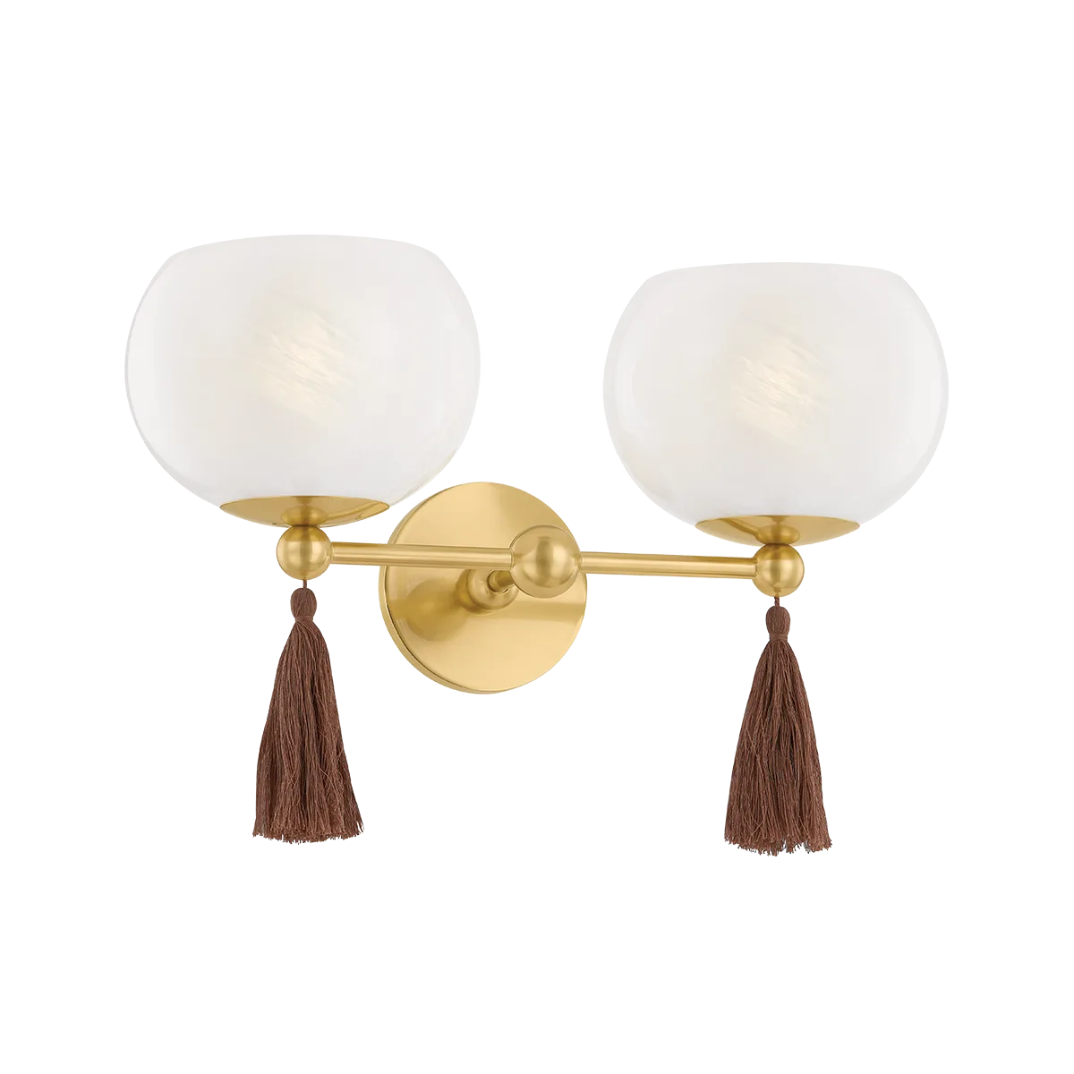Niya Wall Sconce in Aged Brass
