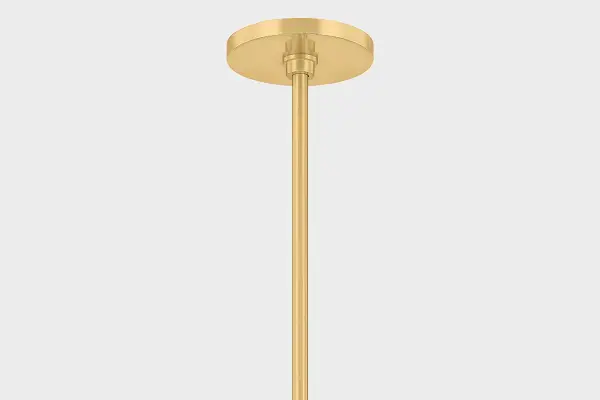 Natasha Chandelier in Aged Brass - Image 3