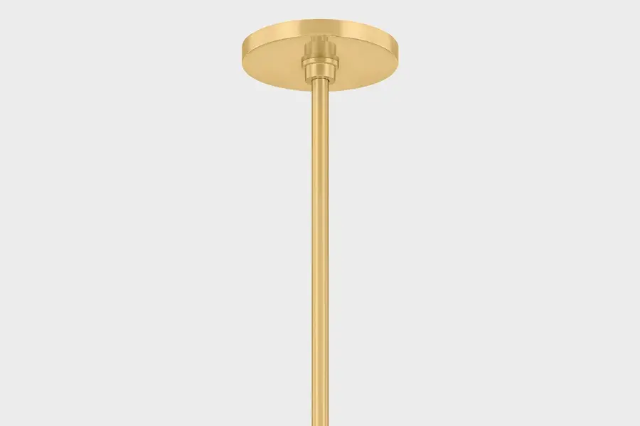 Natasha Chandelier in Aged Brass - Image 3