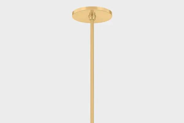 Natasha Chandelier in Aged Brass - Image 3