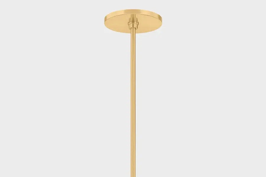 Natasha Chandelier in Aged Brass - Image 3